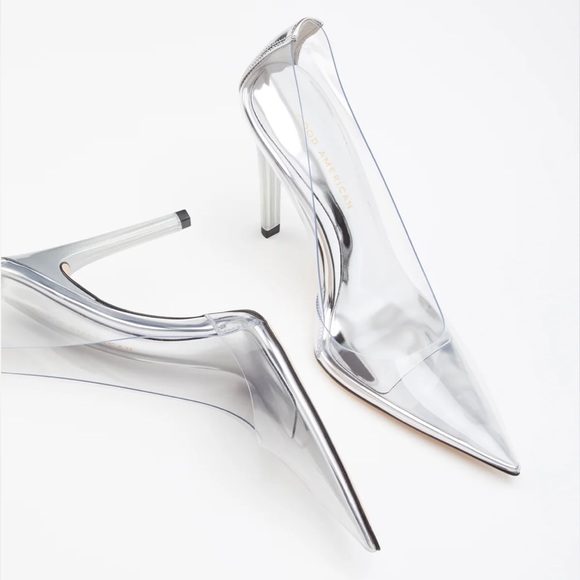 Good American ‘CINDERRELLA’ Pumps - Glass - Picture 9 of 11